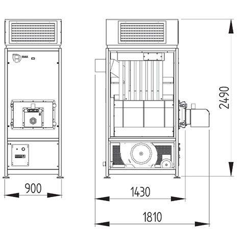 bmax generator dimenzije